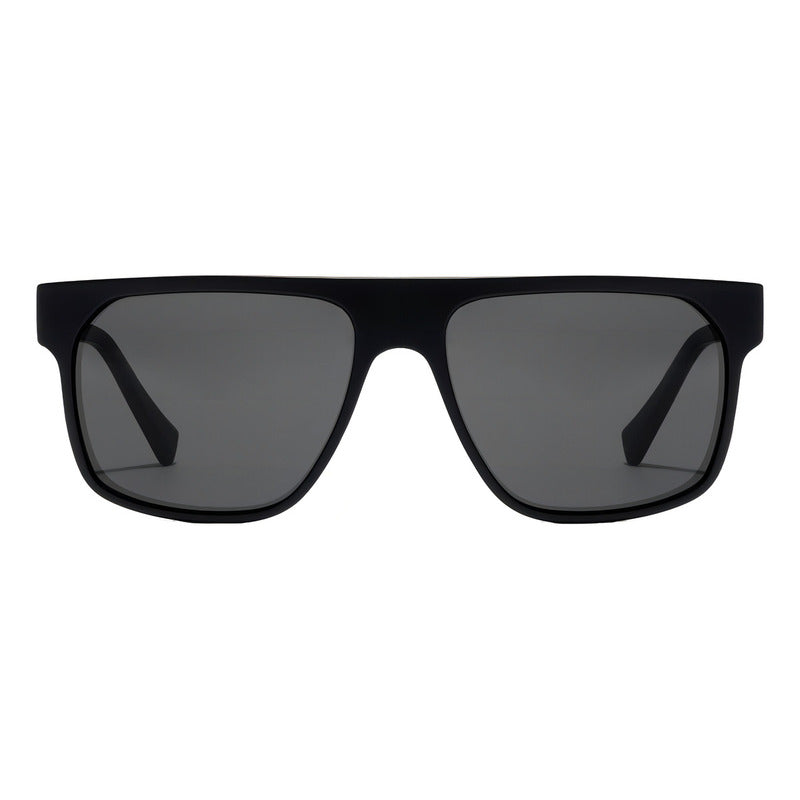 Anteojos De Sol Polarizados Hawkers Cheedo Armazón Negro Mate Y Lente Gris Oscuro